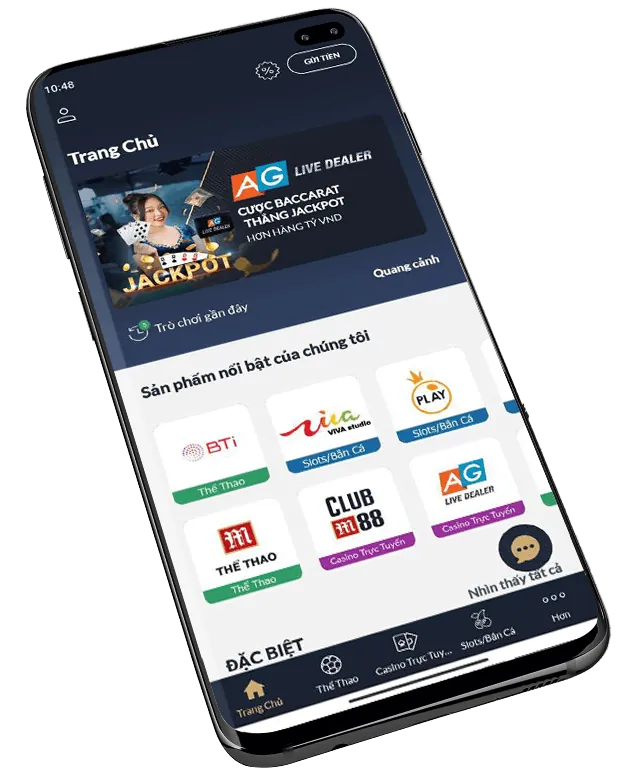 Hình ảnh ứng dụng di động gg88 Casino trên điện thoại